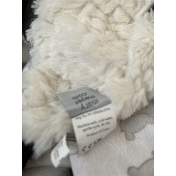 Mary Meyer  Clover Cow Lovey Plush Soother Black & White with Pink  Nose - Picture 5 of 5